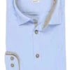 Pure Slim Fit Trachtenhemd Hellblau, Einfarbig