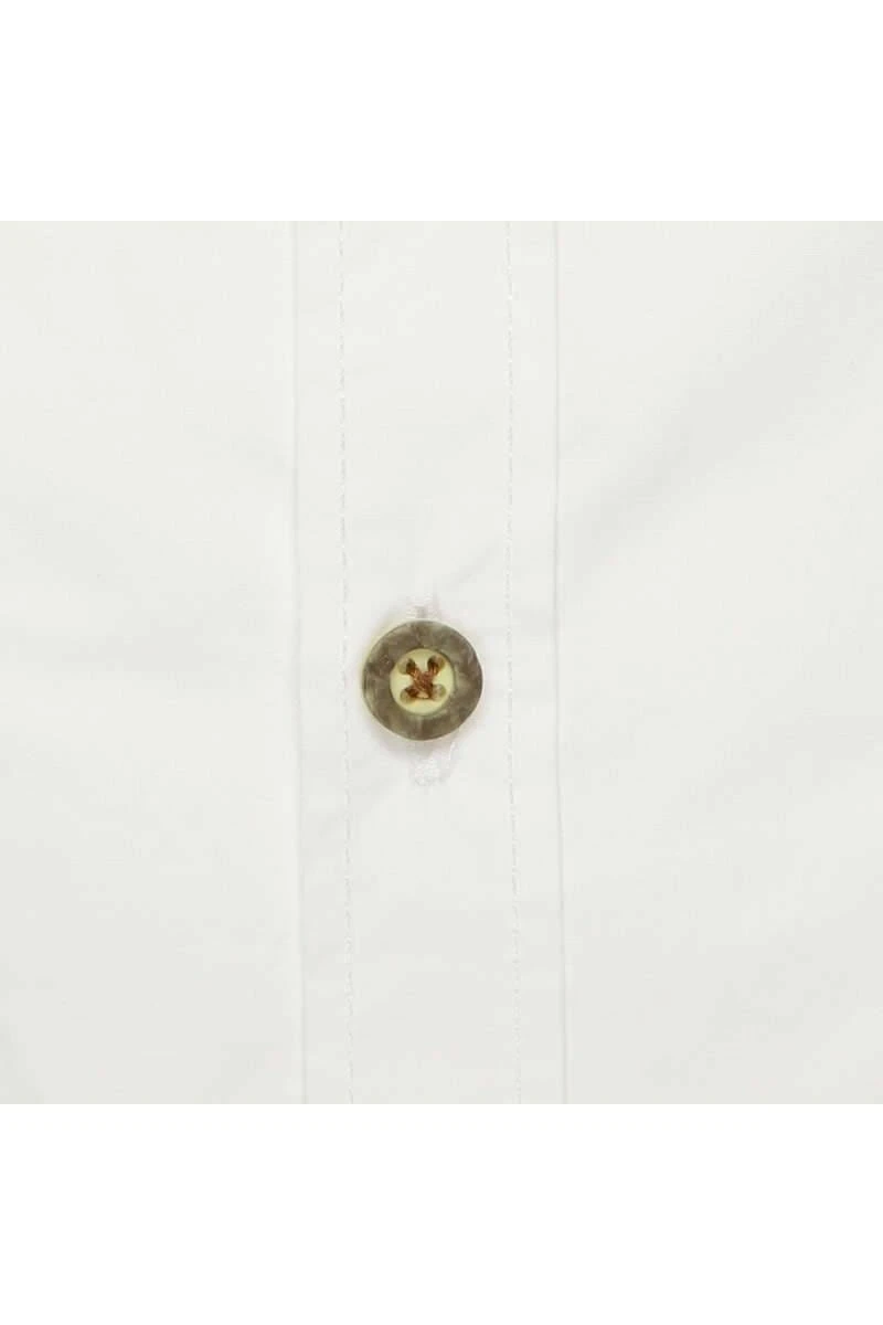 Pure Slim Fit Trachtenhemd Weiss, Einfarbig 6 Pure Slim Fit Trachtenhemd Weiss, Einfarbig – Bild 4