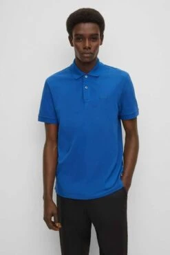 Hugo Boss BOSS Regular Fit Poloshirt Blau, Einfarbig -Bekleidung Rabatt Serie 50468362 429 2 800 1200x1200