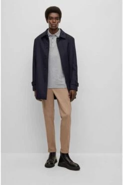 Hugo Boss BOSS Pado Regular Fit Longsleeve Poloshirt Silber, Einfarbig -Bekleidung Rabatt Serie 50468392 041 2 800 1200x1200