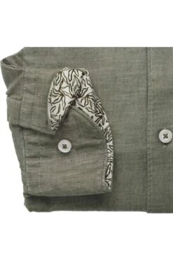 Hugo Boss BOSS Slim Fit Leinenhemd Grün, Einfarbig -Bekleidung Rabatt Serie 50469793 380 2 800 1200x1200