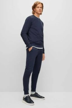 Hugo Boss BOSS Regular Fit Jogginghose Navy -Bekleidung Rabatt Serie 50471958 404 2 800 1200x1200