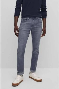 Hugo Boss BOSS Charleston Extra Slim Fit Herren Jeans Grau -Bekleidung Rabatt Serie 50472023 030 3 800 1200x1200