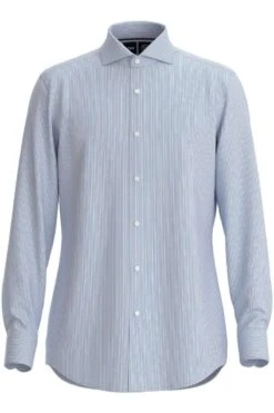 Bekleidung Rabatt Serie 43 Hugo Boss BOSS Slim Fit Hemd Blau, Einfarbig