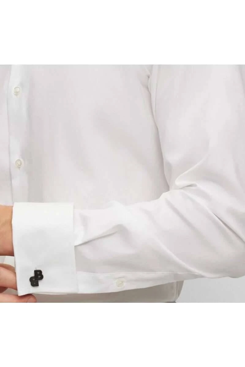 Hugo Boss BOSS Regular Fit Hemd Weiss, Einfarbig 4 Hugo Boss BOSS Regular Fit Hemd Weiss, Einfarbig – Bild 2