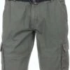 Casa Moda Cargo Shorts Grau, Einfarbig