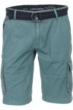 Casa Moda Cargo Shorts Blau, Einfarbig