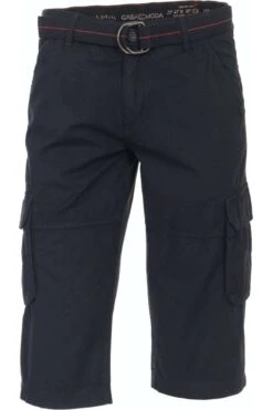 Casa Moda Cargo Shorts Blau, Einfarbig