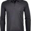 RAGMAN Modern Fit Longsleeve Poloshirt Schwarz, Einfarbig -Bekleidung Rabatt Serie 540292 009 800 1200x1200