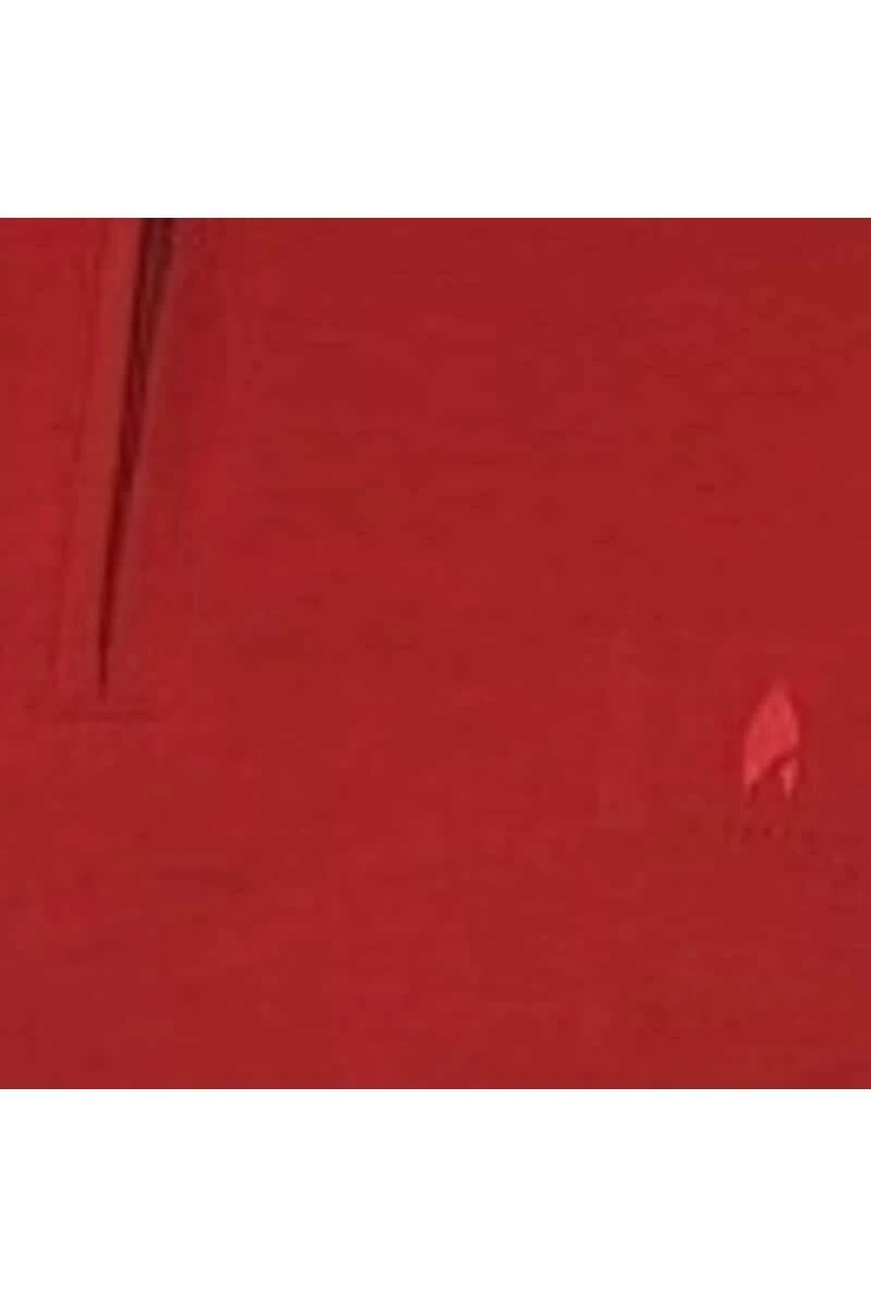 RAGMAN Modern Fit Longsleeve Poloshirt Erdbeere, Einfarbig 4 RAGMAN Modern Fit Longsleeve Poloshirt Erdbeere, Einfarbig – Bild 3