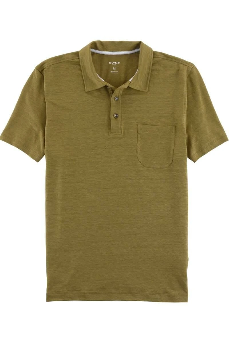 OLYMP Casual Modern Fit Poloshirt Nougat, 3 OLYMP Casual Modern Fit Poloshirt Nougat,