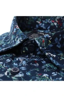 Marvelis Casual Modern Fit Hemd Dunkelblau/grün, Gemustert -Bekleidung Rabatt Serie 6094 34 18 1 800 1200x1200