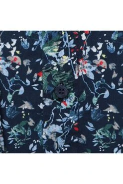 Marvelis Casual Modern Fit Hemd Dunkelblau/grün, Gemustert -Bekleidung Rabatt Serie 6094 34 18 3 800 1200x1200