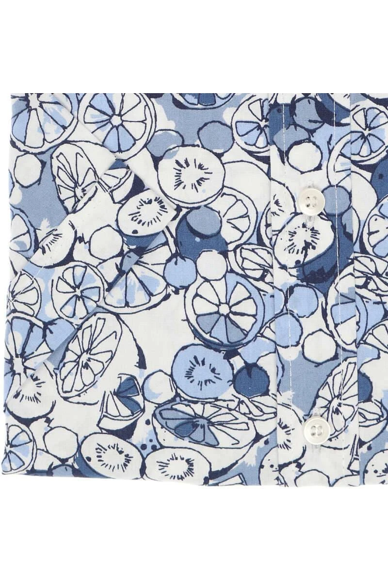 Marvelis Casual Modern Fit Hemd Bleu, Gemustert 5 Marvelis Casual Modern Fit Hemd Bleu, Gemustert – Bild 3