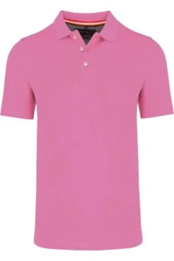 Marvelis Modern Fit Poloshirt Rose, Einfarbig