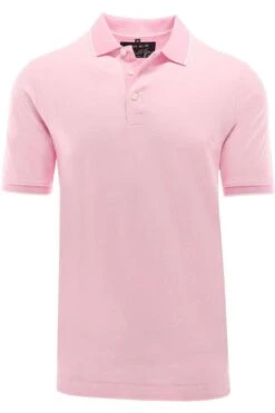 Marvelis Casual Modern Fit Poloshirt Pink, Einfarbig