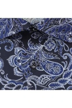 Seidensticker Slim Fit Hemd Dunkelblau, Gemustert -Bekleidung Rabatt Serie 642380 19 2 800 1200x1200