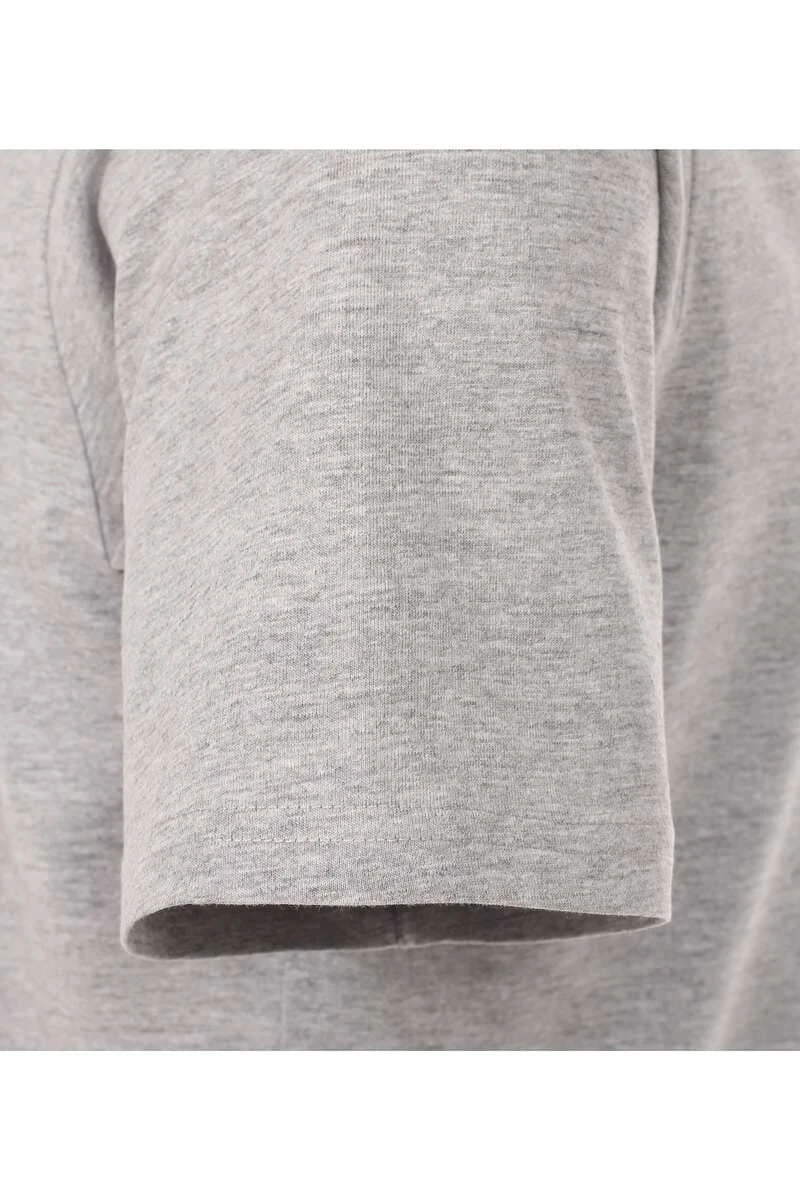 Redmond Regular Fit T-Shirt Rundhals Grau,Einfarbig 5 Redmond Regular Fit T-Shirt Rundhals Grau,Einfarbig – Bild 3