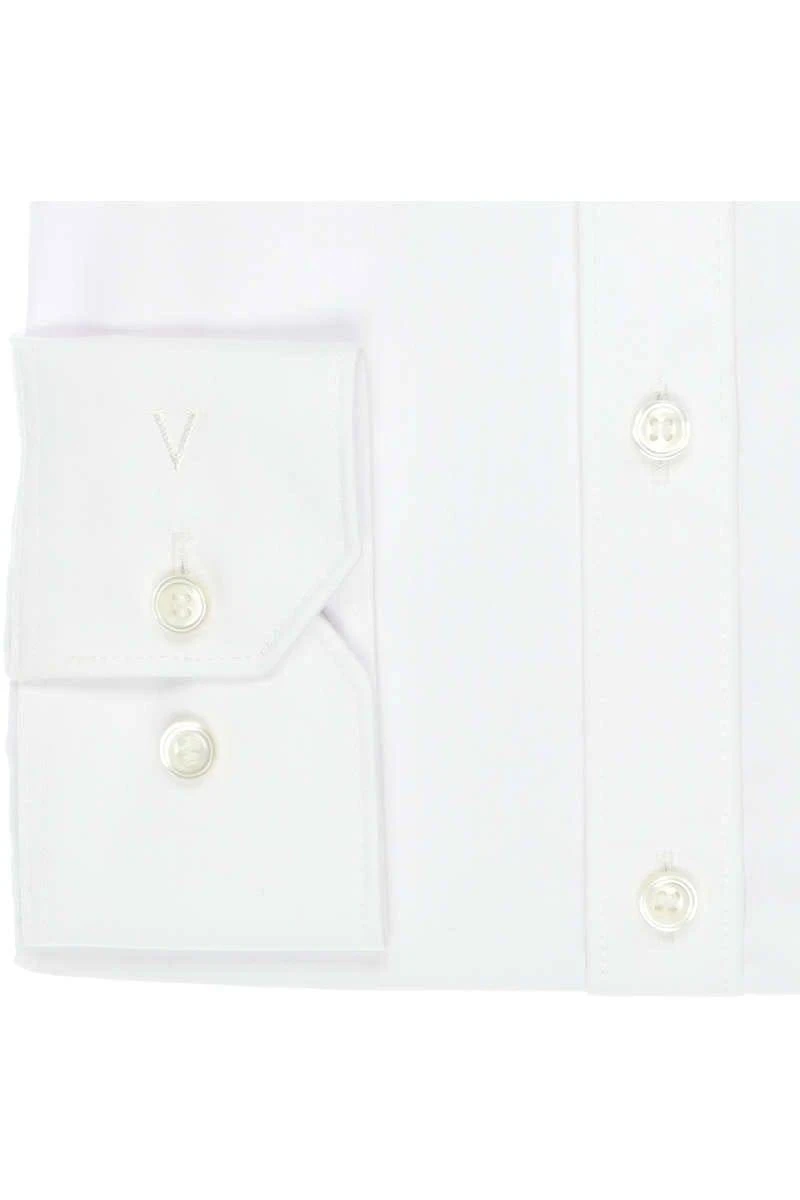 Marvelis Body Fit Hemd Weiss, Einfarbig 5 Marvelis Body Fit Hemd Weiss, Einfarbig – Bild 3