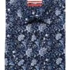 Marvelis Modern Fit Hemd Marine/weiss, Blumen