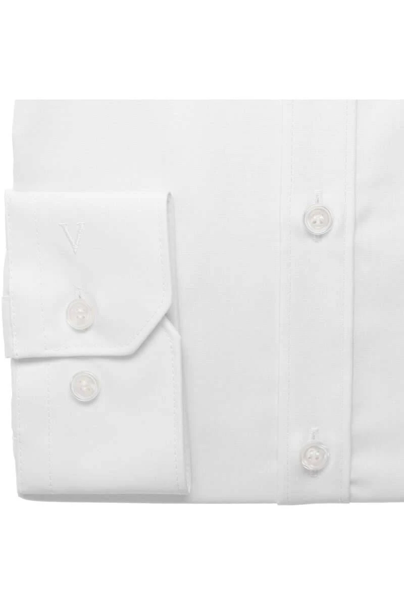 Marvelis Super Slim Hemd Weiss, Einfarbig 5 Marvelis Super Slim Hemd Weiss, Einfarbig – Bild 3