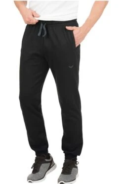 TRIGEMA Comfort Fit Sweathose Schwarz -Bekleidung Rabatt Serie 75096 008 11 800 1200x1200