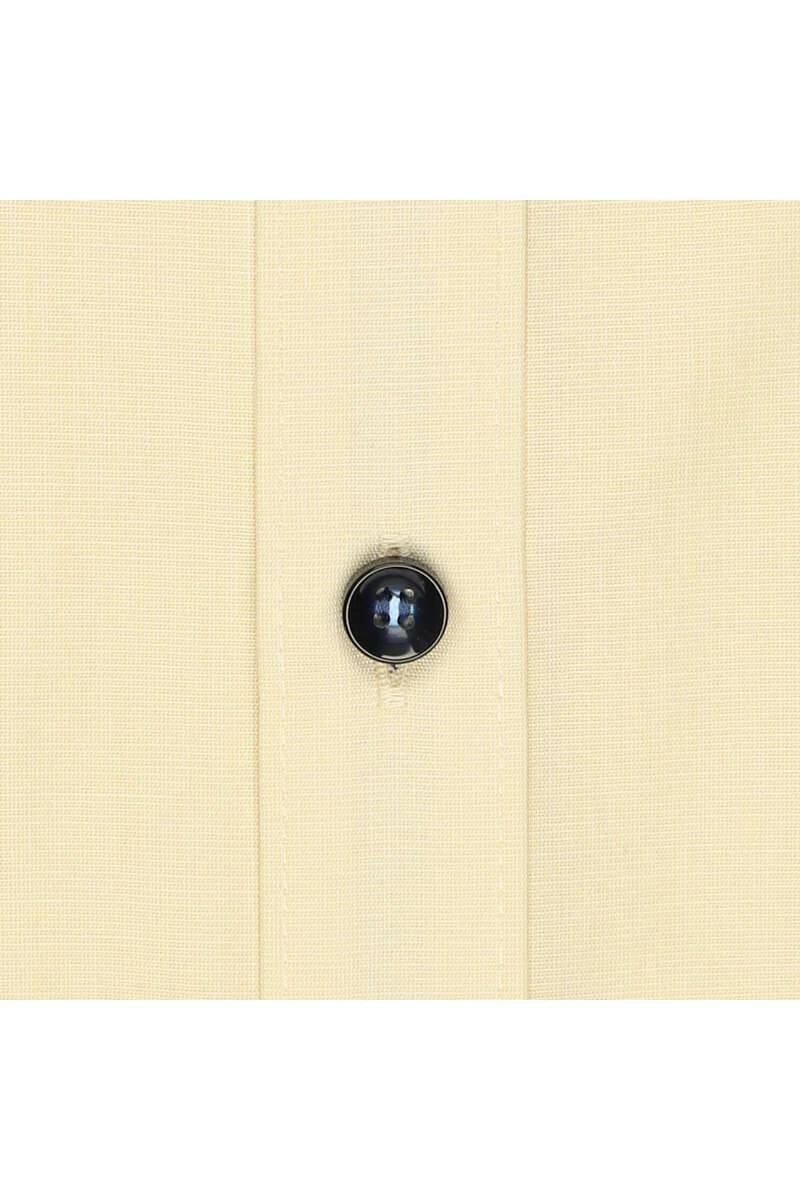 Marvelis Body Fit Hemd Zitronengelb, Faux-uni 6 Marvelis Body Fit Hemd Zitronengelb, Faux-uni – Bild 4