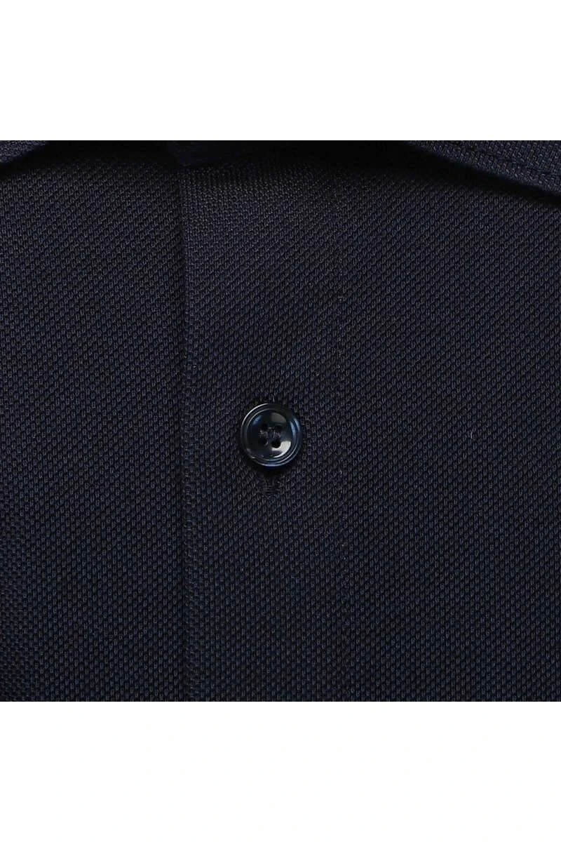 Marvelis Body Fit Jerseyhemd Marine, Strukturiert 6 Marvelis Body Fit Jerseyhemd Marine, Strukturiert – Bild 4