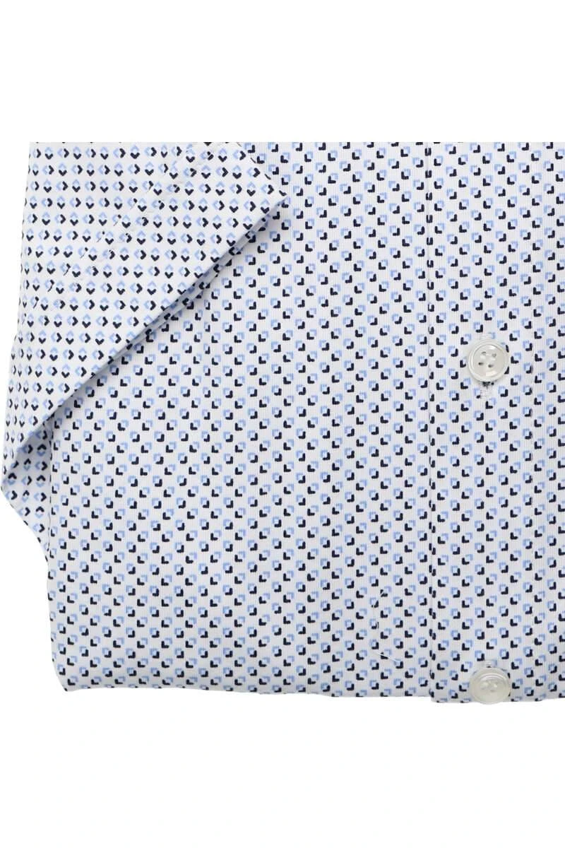 Marvelis Body Fit Jerseyhemd Bleu, Gemustert 5 Marvelis Body Fit Jerseyhemd Bleu, Gemustert – Bild 3