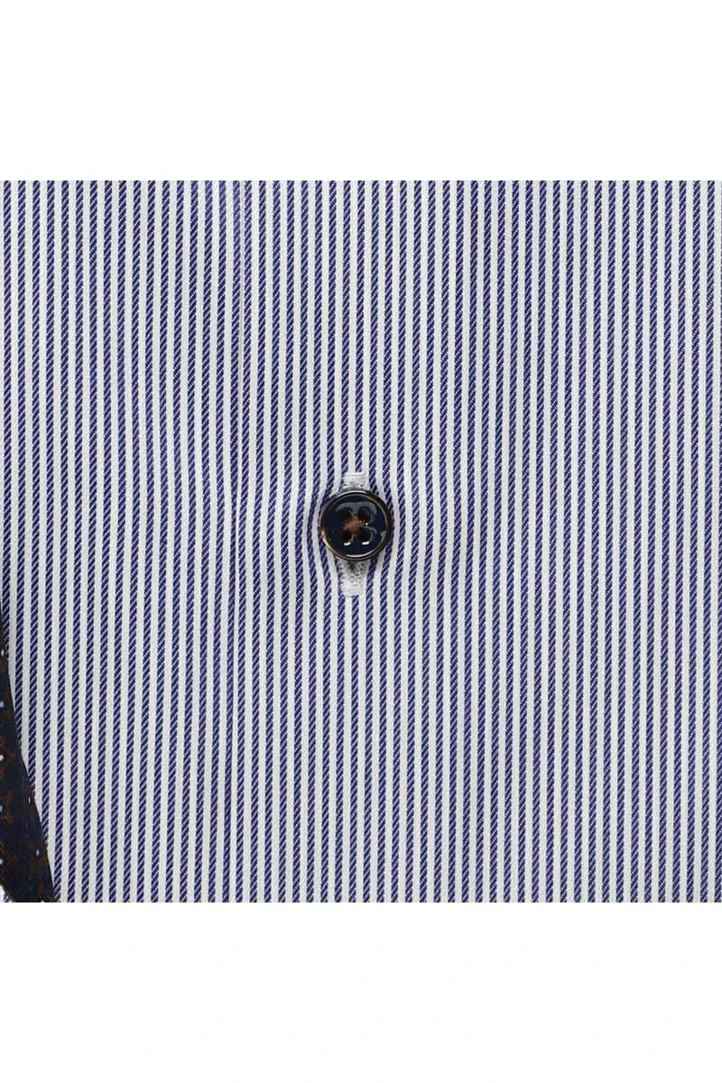 Stenströms Slimline Hemd Blau/weiss, 6 Stenströms Slimline Hemd Blau/weiss, – Bild 4