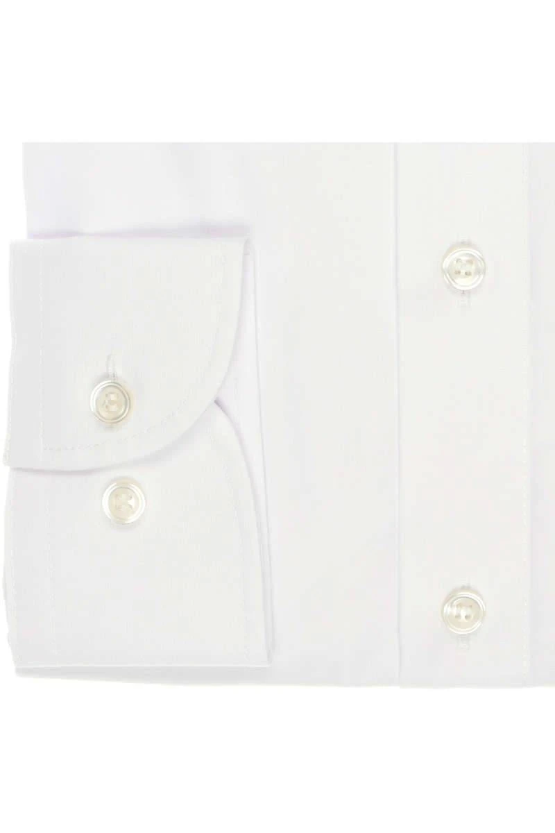 Marvelis Comfort Fit Hemd Weiss, Einfarbig 5 Marvelis Comfort Fit Hemd Weiss, Einfarbig – Bild 3