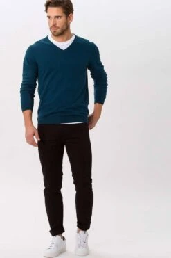 Brax Hi-FLEX Slim Fit Five-Pocket Herren Jeans Schwarz 9 Brax Hi-FLEX Slim Fit Five-Pocket Herren Jeans Schwarz -Bekleidung Rabatt Serie 806450 7963020 01 11 800 1200x1200