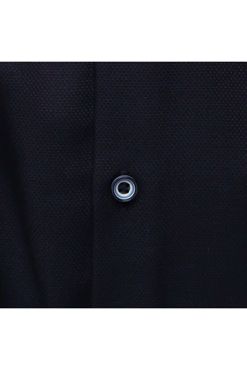 ETERNA Super Slim Hemd Marine, Strukturiert 6 ETERNA Super Slim Hemd Marine, Strukturiert – Bild 4