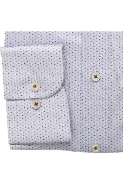 ETERNA 1863 Slim Fit Hemd Blau, Gemustert -Bekleidung Rabatt Serie 8195 F68V 14 2 800 1200x1200
