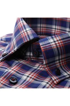 ETERNA Comfort Fit Hemd Weinrot, Kariert -Bekleidung Rabatt Serie 8213 K19L 56 1 800 1200x1200