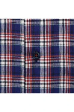 ETERNA Comfort Fit Hemd Weinrot, Kariert -Bekleidung Rabatt Serie 8213 K19L 56 3 800 1200x1200