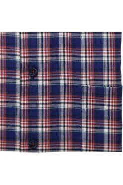 ETERNA Comfort Fit Hemd Weinrot, Kariert -Bekleidung Rabatt Serie 8213 K19L 56 4 800 1200x1200