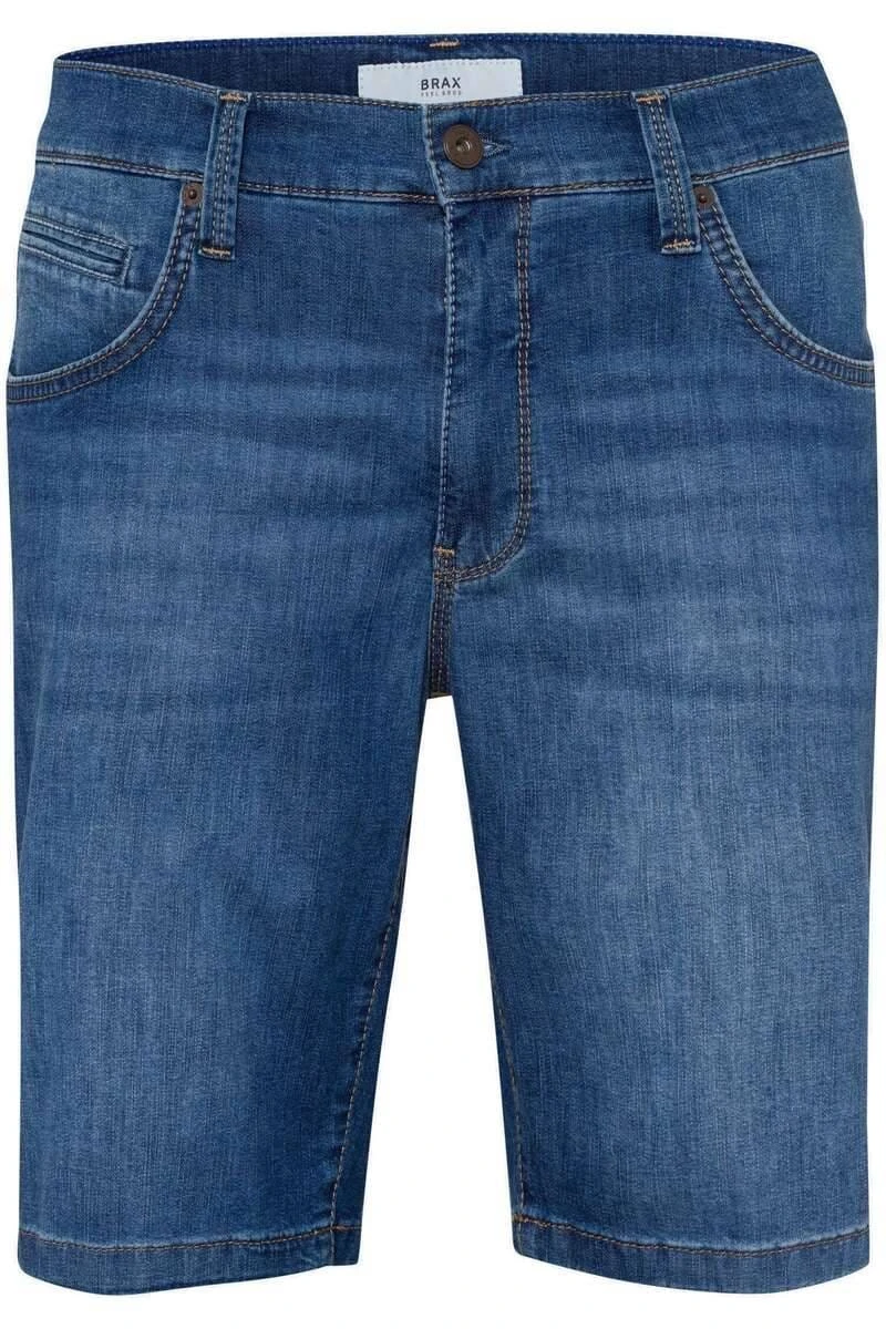 Brax Regular Fit Five-Pocket Bermuda Blau 3 Brax Regular Fit Five-Pocket Bermuda Blau