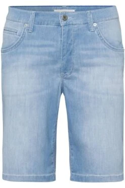 Brax Regular Fit Five-Pocket Bermuda Hellblau