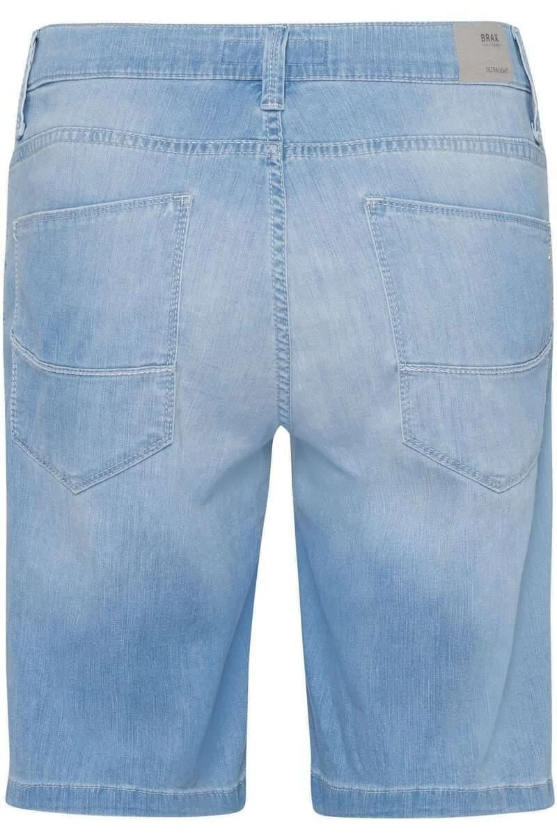 Brax Regular Fit Five-Pocket Bermuda Hellblau 4 Brax Regular Fit Five-Pocket Bermuda Hellblau – Bild 2