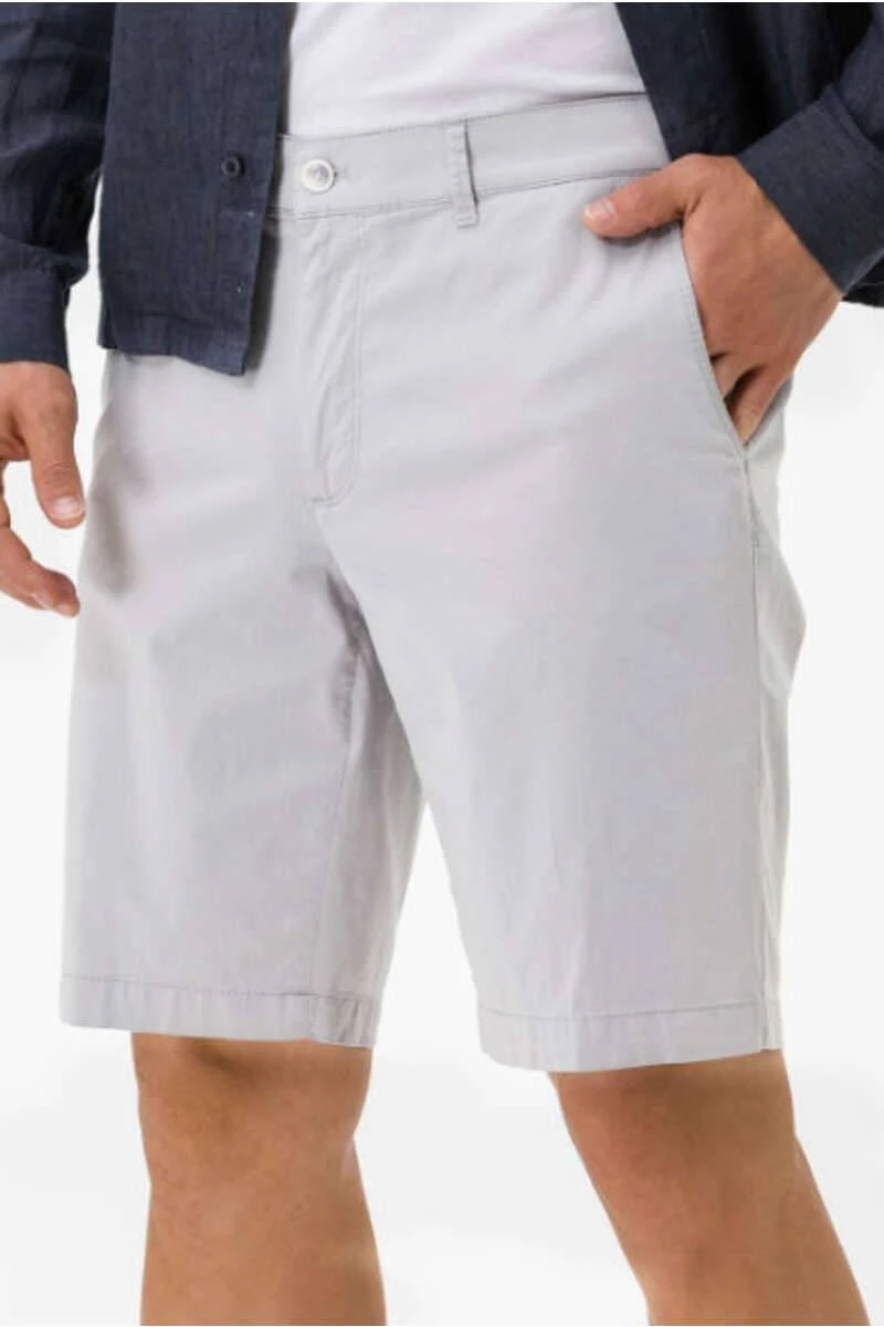 Brax Casual Regular Fit Five-Pocket Bermuda Platin 4 Brax Casual Regular Fit Five-Pocket Bermuda Platin – Bild 2