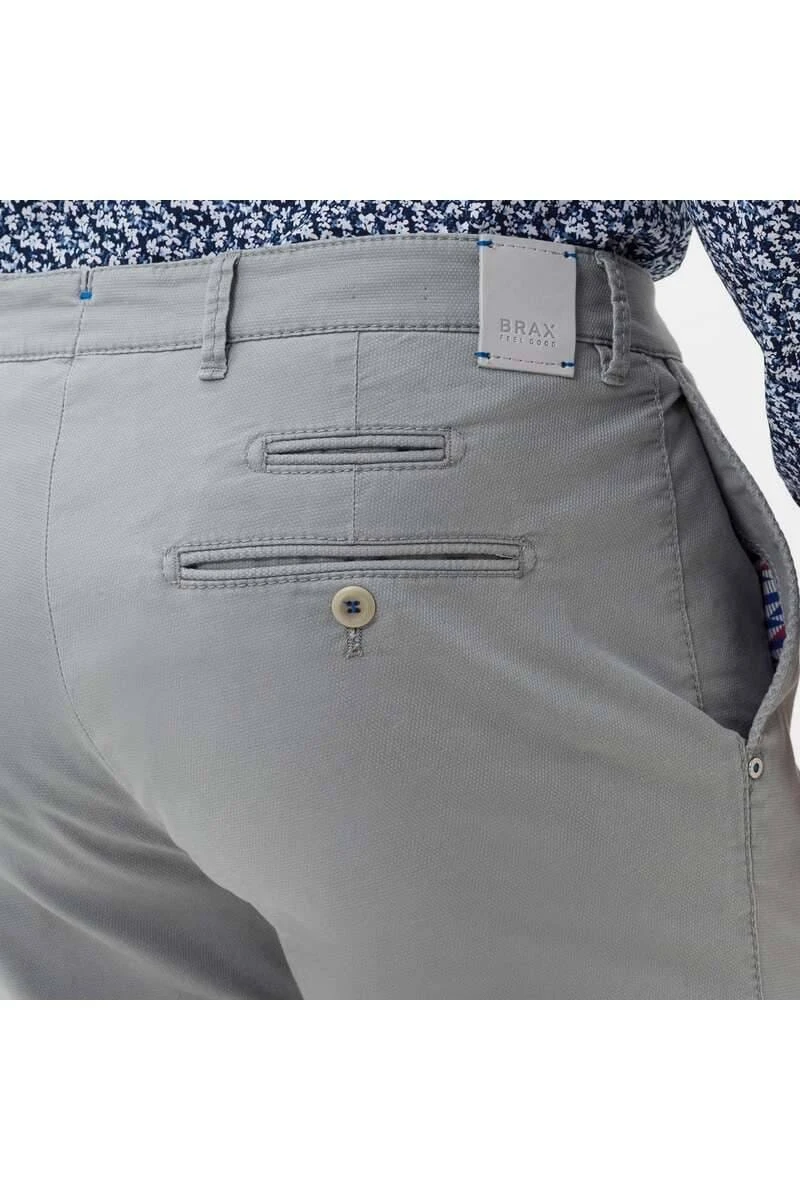 Brax Hi-FLEX Slim Fit Herren Chino Platin,Einfarbig 6 Brax Hi-FLEX Slim Fit Herren Chino Platin,Einfarbig – Bild 4