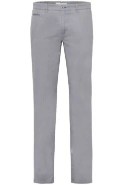 Brax Hi-FLEX Slim Fit Herren Chino Platin,Einfarbig