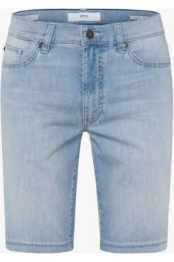 Brax Casual Regular Fit Five-Pocket Kurze Jeans Hellblau
