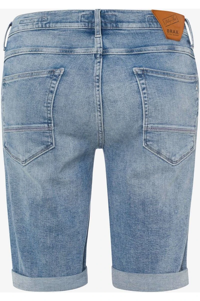 Brax Casual Regular Fit Five-Pocket Kurze Jeans Sky 4 Brax Casual Regular Fit Five-Pocket Kurze Jeans Sky – Bild 2
