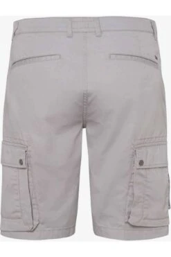 Brax Regular Fit Cargo Shorts Silber, Einfarbig -Bekleidung Rabatt Serie 846707 7950020 08 9 800 1200x1200