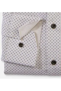 OLYMP Tendenz Modern Fit Hemd Blau/beige, Gepunktet -Bekleidung Rabatt Serie 8638 34 22 2 800 1200x1200