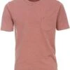 Casa Moda Casual T-Shirt Rundhals Orange,Einfarbig