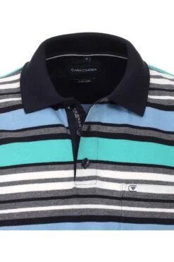 Casa Moda Casual Fit Poloshirt Türkis, Gestreift 8 Casa Moda Casual Fit Poloshirt Türkis, Gestreift -Bekleidung Rabatt Serie 933996300 354 2 800 1200x1200