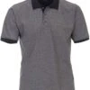 Casa Moda Casual Fit Poloshirt Grau, Gemustert -Bekleidung Rabatt Serie 933996400 964 800 1200x1200